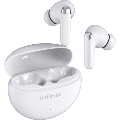 Гарнитура внутриканальные Infinix XBuds XE26 белый беспроводные bluetooth в ушной раковине (10311752)
