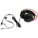 Наушники с микрофоном A4Tech Bloody G200 черный/красный 2м мониторные оголовье (G200  AUX3.5-4PIN +USB)
