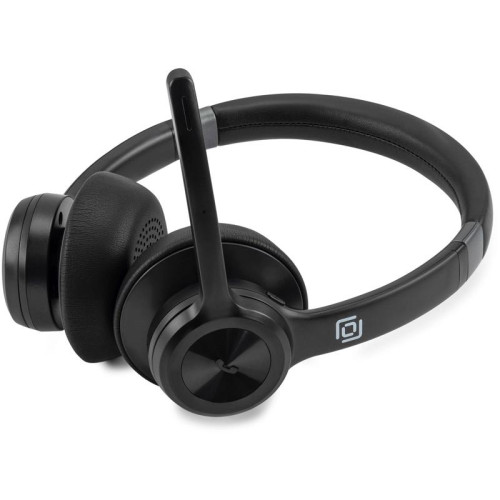 Наушники с микрофоном Оклик HS-L800 черный 1.8м накладные оголовье (1978719)