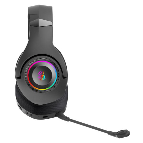 Наушники с микрофоном A4Tech Bloody GR270 черный 1.5м мониторные BT/Radio оголовье (GR270)