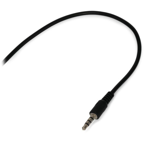 Наушники с микрофоном Оклик HS-M600 черный 1.8м накладные оголовье (1900372)