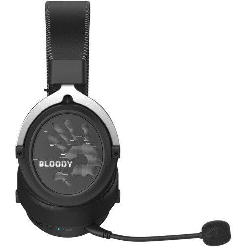 Наушники с микрофоном A4Tech Bloody MR590 Sports черный 1.5м мониторные BT/Radio/3.5mm оголовье (MR590 + WIRED/SPORT BLACK)