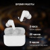Гарнитура внутриканальные Hyundai H-EP203 белый беспроводные bluetooth в ушной раковине (HEP203W)