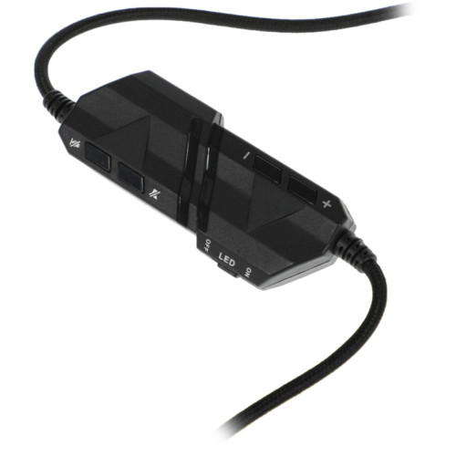Наушники с микрофоном Acer AHW120 черный 2.1м мониторные USB оголовье (ZL.HDSCC.01C)