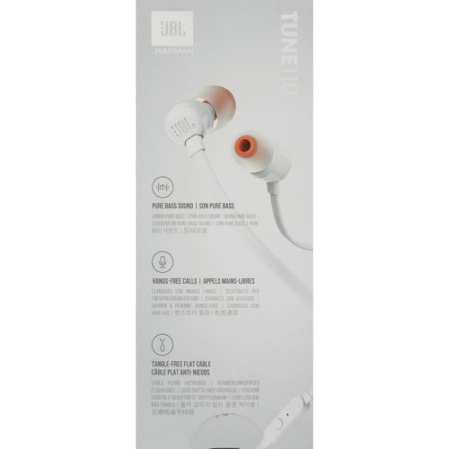 Гарнитура JBL T110 WHITE