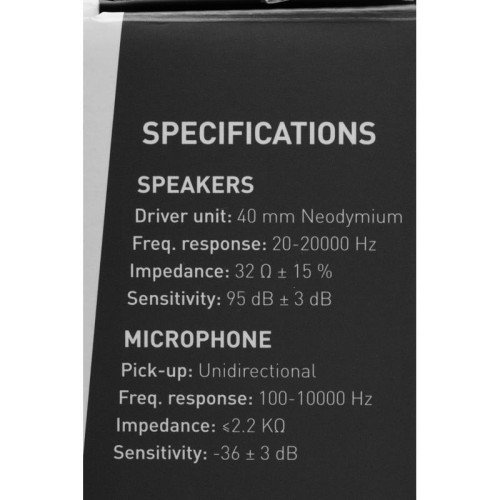 Наушники с микрофоном MSI Immerse GH20 черный 1.5м накладные оголовье (S37-2101060-SV1)