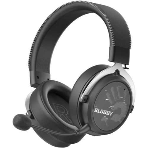Наушники с микрофоном A4Tech Bloody MR590 Sports черный 1.5м мониторные BT/Radio/3.5mm оголовье (MR590 + WIRED/SPORT BLACK)