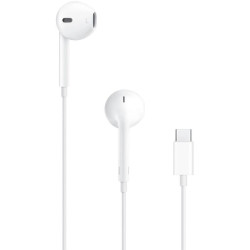 Гарнитура вкладыши Apple EarPods A3046 1.1м белый проводные в ушной раковине (MYQY3ZM/A)