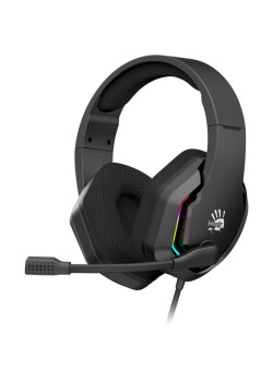Наушники с микрофоном A4Tech Bloody G260 черный 2м мониторные USB оголовье (G260)