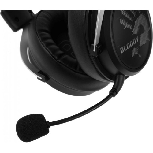 Наушники с микрофоном A4Tech Bloody MR590 Sports черный 1.5м мониторные BT/Radio/3.5mm оголовье (MR590 + WIRED/SPORT BLACK)