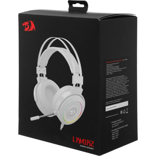 Гарнитура DEFENDER LAMIA 2 RGB USB WHITE REDRAGON 77885