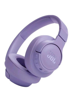 Гарнитура мониторные JBL Tune 720 BT 1.2м сиреневый беспроводные bluetooth оголовье (JBLT720BTPUR)