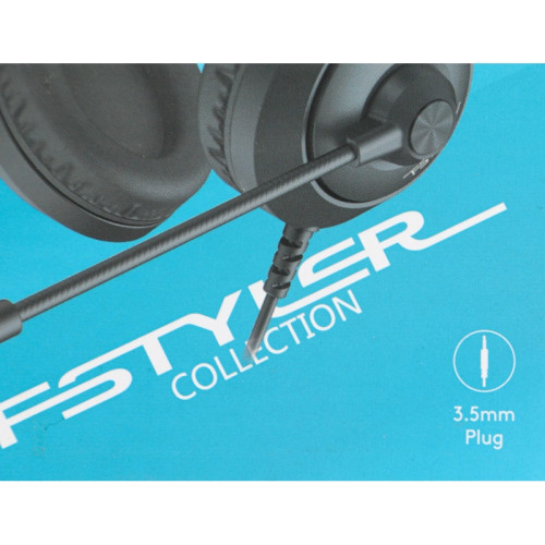 Наушники с микрофоном A4Tech Fstyler FH100i черный 1.8м накладные оголовье (FH100I (STONE BLACK))