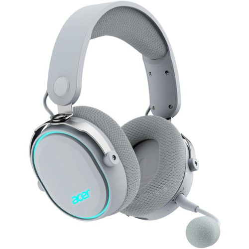 Наушники с микрофоном Acer OHR303 белый мониторные BT/Radio/3.5mm оголовье (ZL.HDSEE.00A)