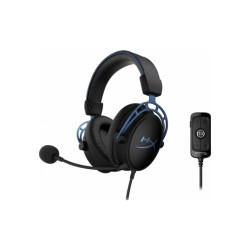 Гарнитура игровая/ HyperX Cloud Alpha S Blue (HX-HSCAS-BL/WW)