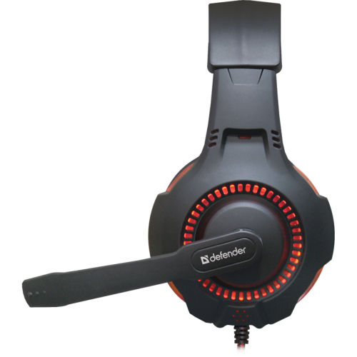 Defender Игровая гарнитура Warhead G-450 USB, подсветка, кабель 2,3 м Defender Игровая гарнитура Warhead G-450 USB, подсветка, кабель 2,3 м