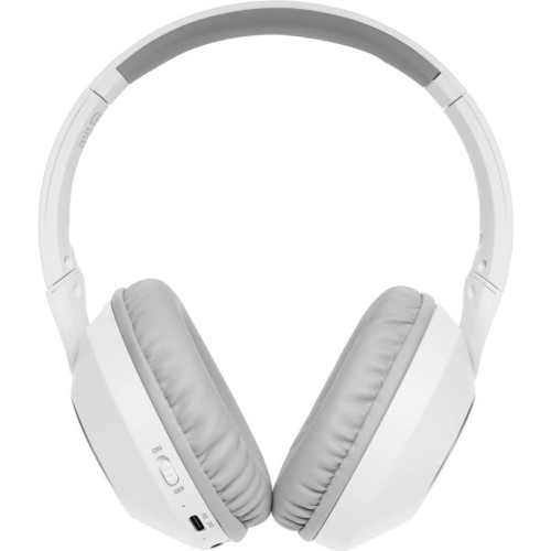 Наушники мониторные A4Tech 2Drumtek BH300 1м белый/серый беспроводные bluetooth оголовье (BH300 GRAYISH WHITE)