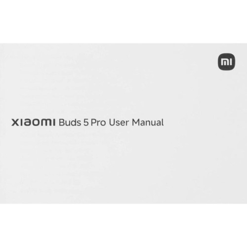Гарнитура внутриканальные Xiaomi Buds 5 Pro BT белый беспроводные bluetooth в ушной раковине (BHR9642GL)