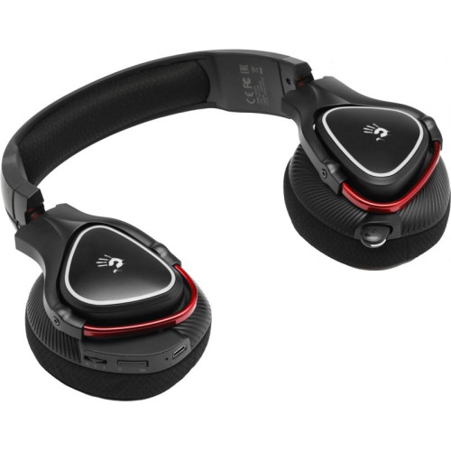 Наушники с микрофоном A4Tech Bloody MR720 черный мониторные BT/Radio оголовье (MR720 BLACK)