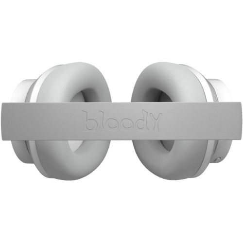Наушники накладные A4Tech Bloody MH390 белый беспроводные bluetooth оголовье (MH390 WHITE)