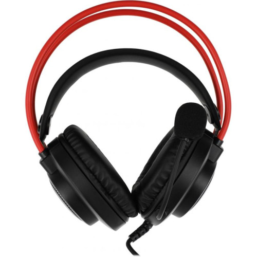 Наушники с микрофоном A4Tech Bloody G200 черный/красный 2м мониторные оголовье (G200  AUX3.5-4PIN +USB)