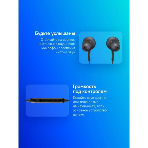 Гарнитура внутриканальные Samsung EO-IC100 1.2м черный проводные в ушной раковине (EO-IC100BBEGRU) Гарнитура внутриканальные Samsung EO-IC100 1.2м черный проводные в ушной раковине (EO-IC100BBEGRU)