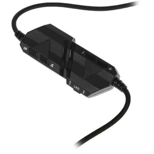 Наушники с микрофоном Acer AHW120 черный 2.1м мониторные USB оголовье (ZL.HDSCC.01C)