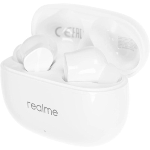 Гарнитура внутриканальные Realme Buds T200x белый беспроводные bluetooth в ушной раковине (6941764461710)