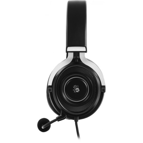Наушники с микрофоном A4Tech Bloody G535 черный/серебристый 2м мониторные USB оголовье (G535 (BLACK+SILVER) USB)