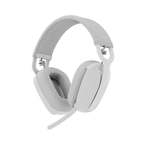 Наушники с микрофоном Logitech ZONE Vibe 100 белый мониторные BT оголовье (981-001219)