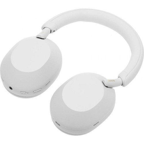 Гарнитура мониторные Sony WH-1000XM5 1.2м серебристый беспроводные bluetooth оголовье (WH-1000XM5/SC)