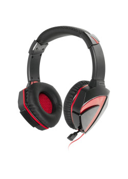 Наушники с микрофоном A4Tech Bloody G500 черный/красный 1.5м мониторные оголовье (A4TECH G500)