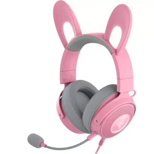 Гарнитура Razer Kraken Kitty Ed. V2 Pro - Quartz Headset/ Razer Kraken Kitty Ed. V2 Pro - Quartz Headset Гарнитура Razer Kraken Kitty Ed. V2 Pro - Quartz Headset/ Razer Kraken Kitty Ed. V2 Pro - Quartz Headset