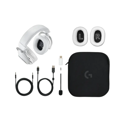 Гарнитура/ Logitech Headset G PRO X 2 LIGHTSPEED Wireless Gaming   - White