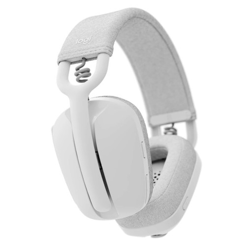 Наушники с микрофоном Logitech ZONE Vibe 100 белый мониторные BT оголовье (981-001219)