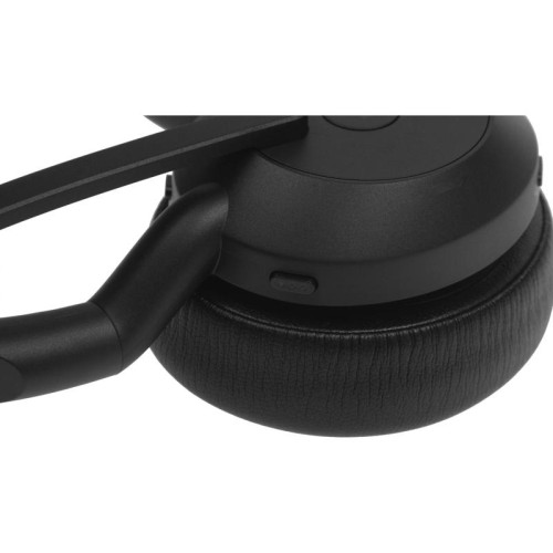 Наушники с микрофоном Jabra Evolve2 55 Link380c MS Stand черный накладные BT оголовье (25599-999-889)