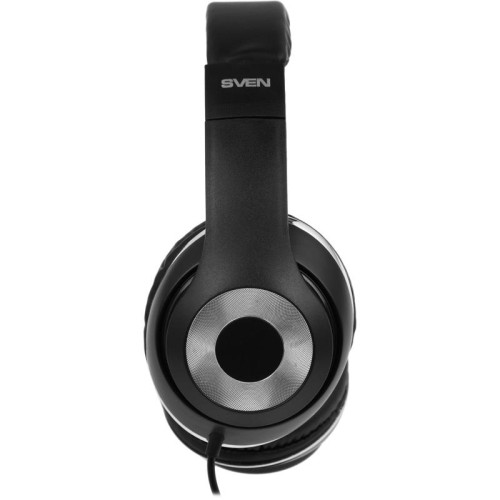 Наушники с микрофоном Sven AP-930M черный/серебристый 1.3м мониторные оголовье (SV-013608)