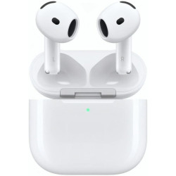 Гарнитура вкладыши Apple AirPods 4 ANC A3055,A3056,A3059 белый беспроводные bluetooth в ушной раковине (MXP93ZA/A)