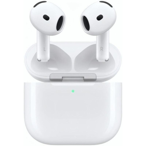 Гарнитура вкладыши Apple AirPods 4 ANC A3055,A3056,A3059 белый беспроводные bluetooth в ушной раковине (MXP93ZA/A)