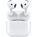 Гарнитура вкладыши Apple AirPods 4 ANC A3055,A3056,A3059 белый беспроводные bluetooth в ушной раковине (MXP93ZA/A)