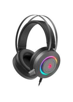 Наушники с микрофоном A4Tech Bloody G521S серый 2.3м мониторные USB оголовье (G521S)
