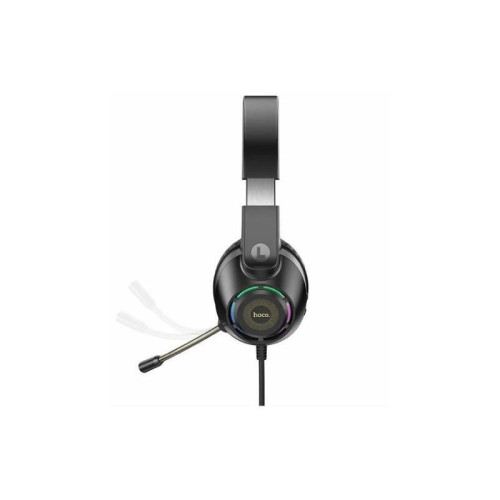 Наушники с микрофоном Hoco W108 Sue черный 2м мониторные USB оголовье (W108) Наушники с микрофоном Hoco W108 Sue черный 2м мониторные USB оголовье (W108)