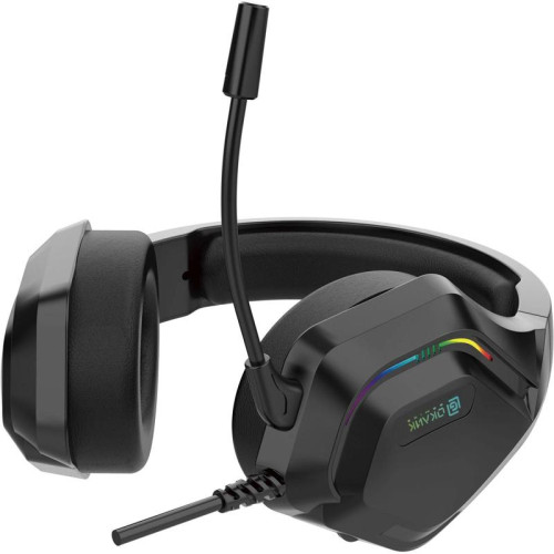 Наушники с микрофоном Oklick HS-L600G черный 2.2м мониторные USB оголовье (1939588)