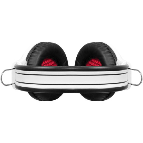 Наушники с микрофоном Oklick HS-G300 ARMAGEDDON белый/черный 2.2м мониторные оголовье (361558)