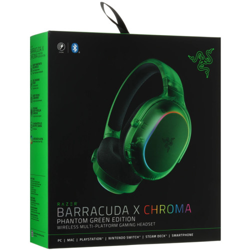 Гарнитура Razer Barracuda X Chroma - Phantom Green Ed. Headset/ Razer Barracuda X Chroma - Phantom Green Ed. Headset