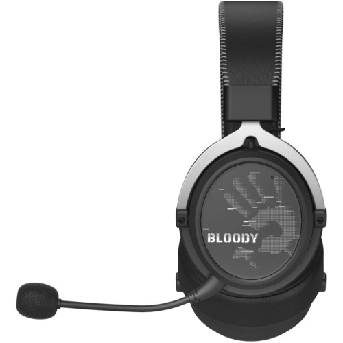 Наушники с микрофоном A4Tech Bloody MR590 Sports черный 1.5м мониторные BT/Radio/3.5mm оголовье (MR590 + WIRED/SPORT BLACK)