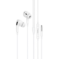Гарнитура внутриканальные Hoco M1 Pro 1.2м белый проводные в ушной раковине
