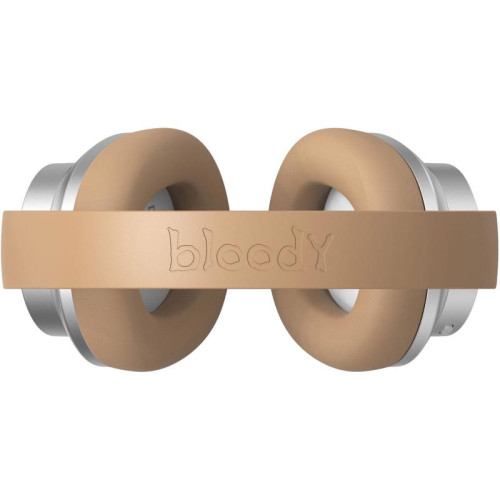 Наушники накладные A4Tech Bloody MH390 хаки беспроводные bluetooth оголовье (MH390 KHAKI)