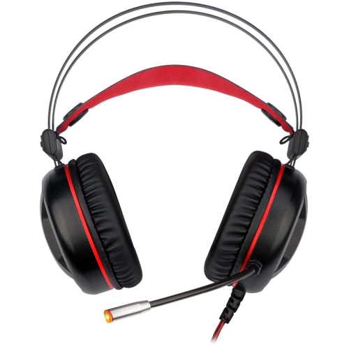 Redragon Игровая гарнитура Minos красный + черный, кабель 2 м Redragon Игровая гарнитура Minos красный + черный, кабель 2 м