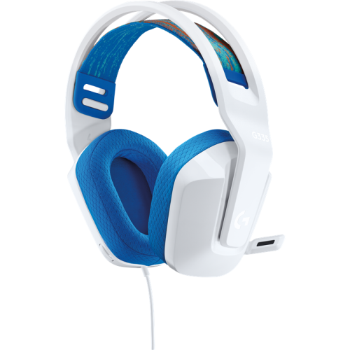 Гарнитура/ Logitech Headset G335 Wired  White Gaming  -3.5 мм